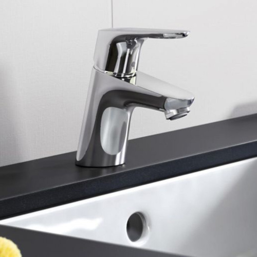 Hansgrohe Focus Смеситель для раковины, однорычажный, с цепочкой, цвет: хром фото в интернет-магазине САНТЕХСИТИ