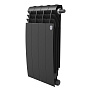 Радиатор биметаллический Royal Thermo BiLiner 500 Noir Sable VR80 - 4 секц. фото в интернет-магазине САНТЕХСИТИ