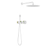 Душевая система встроенная с термостатом Timo Saona SX-2359/16SM белый матовый фото в интернет-магазине САНТЕХСИТИ