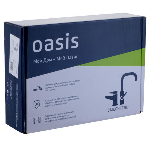 Смеситель OASIS для кухни L1008GF фото в интернет-магазине САНТЕХСИТИ
