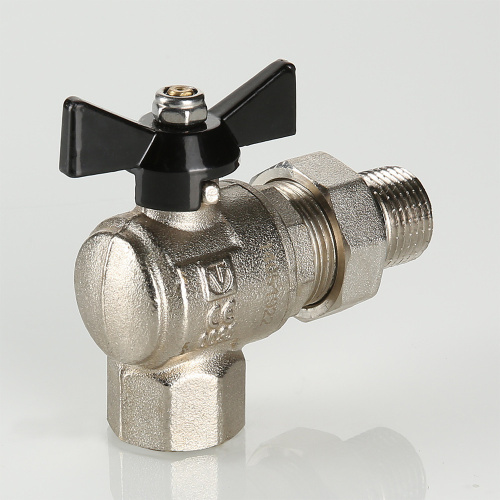 Кран с полусгоном VALTEC PERFECT усиленный угловой 3/4" фото в интернет-магазине САНТЕХСИТИ
