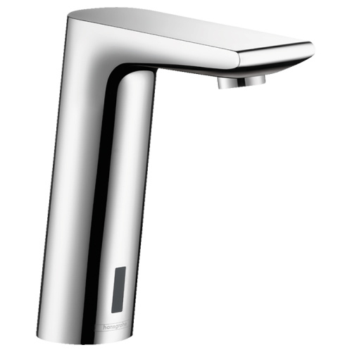 Hansgrohe Metris S Смеситель для раковины, на 1 отв., электроный, цвет: хром фото в интернет-магазине САНТЕХСИТИ