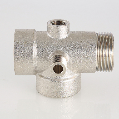 Резьбовой фитинг VALTEC Пятиходовое соединение для насоса, 1"х110 мм фото в интернет-магазине САНТЕХСИТИ