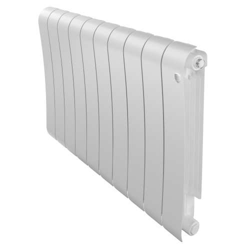 Радиатор биметаллический Royal Thermo Infinity 500 Bianco Traffico - 10 секц. фото в интернет-магазине САНТЕХСИТИ