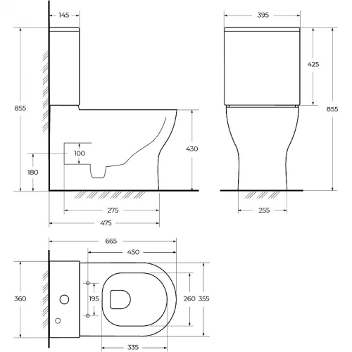 Унитаз-компакт безободковый BelBagno SFERA-TOR BB2141CP-TOR+BB2141T+BB865SC/870SC/2111SC фото в интернет-магазине САНТЕХСИТИ