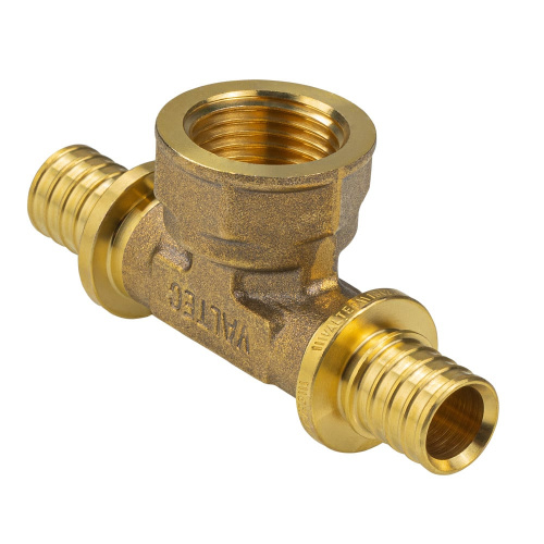 Аксиальный фитинг VALTEC Тройник с переходом на вн.р. 20х1/2"х20 фото в интернет-магазине САНТЕХСИТИ