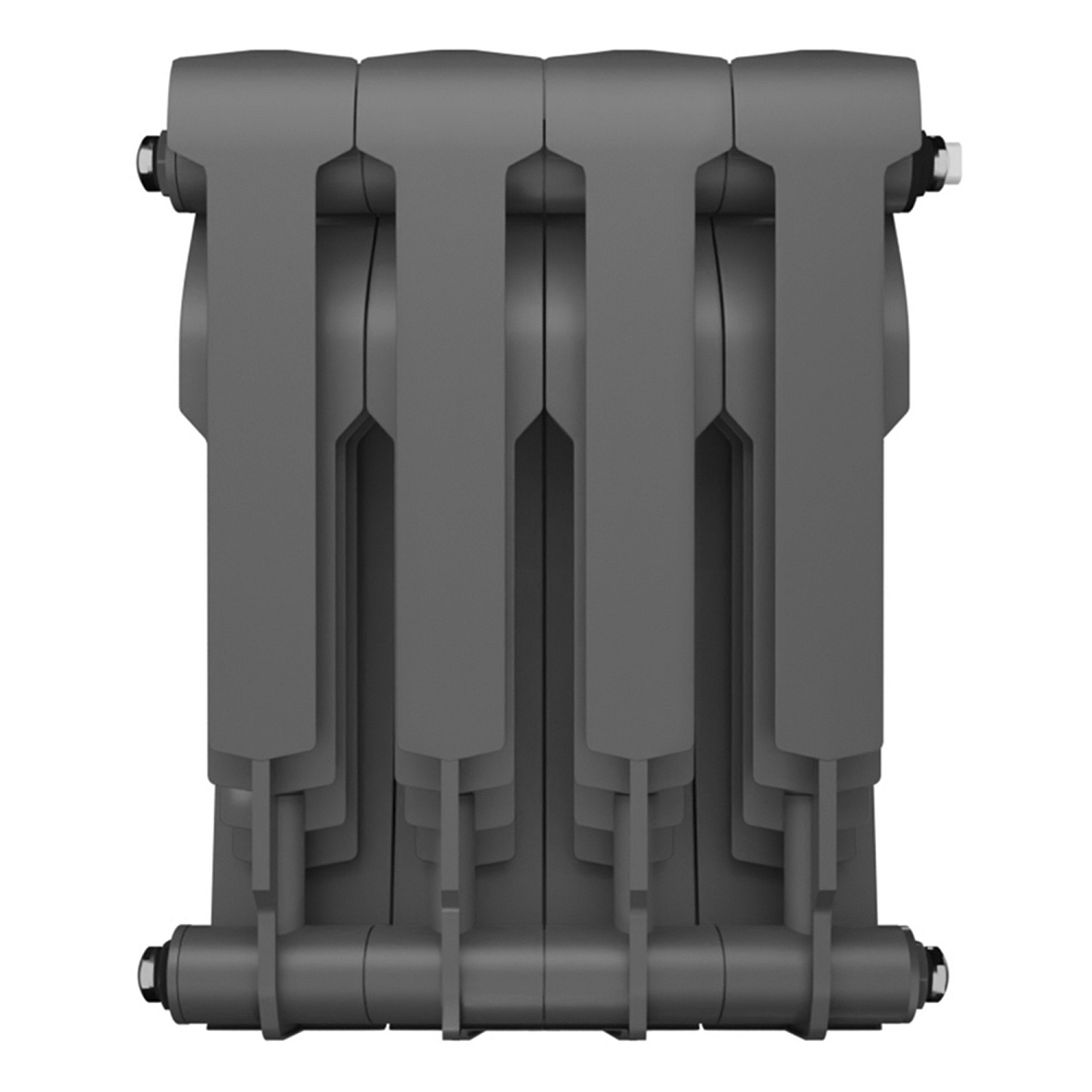 Радиатор биметаллический Royal Thermo BiLiner 350 /Silver Satin - 4 секций фото в интернет-магазине САНТЕХСИТИ