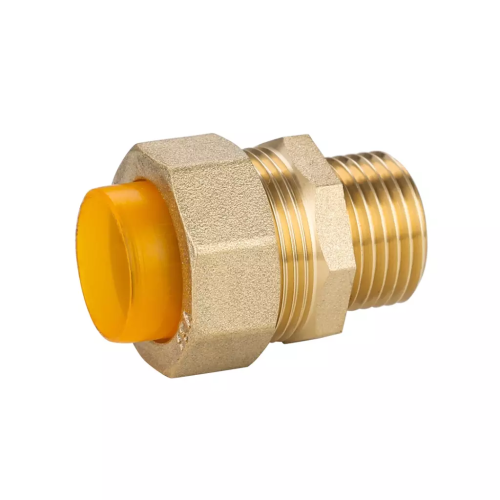 Фитинг для гофрированной трубы VIEIR Муфта с диэлектриком нар. р. 20Aх3/4" фото в интернет-магазине САНТЕХСИТИ