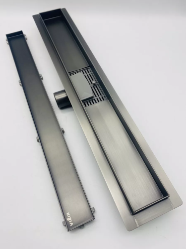 Трап для душа VIEIR DLA под плитку сатин 600 мм фото в интернет-магазине САНТЕХСИТИ