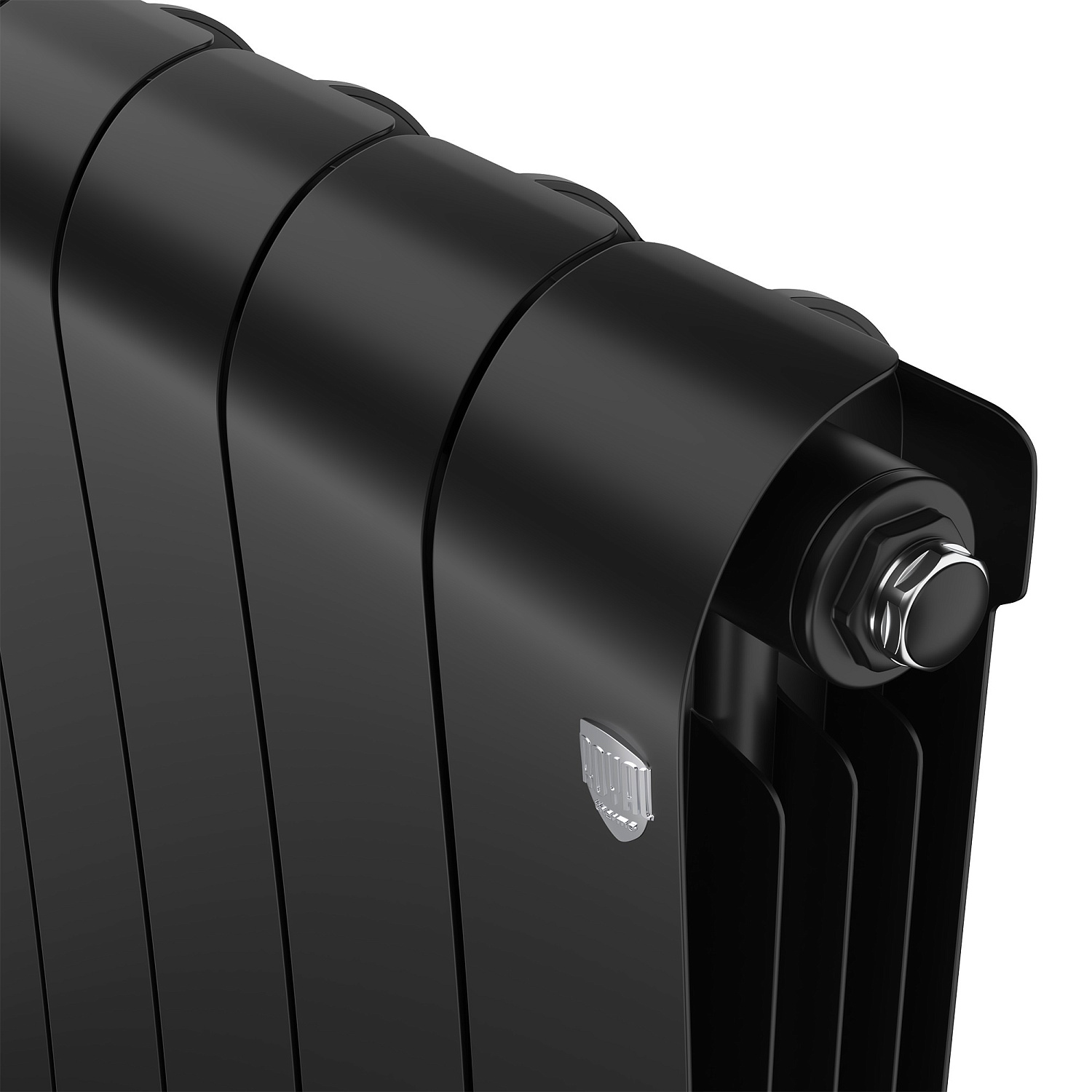 Радиатор биметаллический Royal Thermo Infinity 500 Noir Sable - 8 секц. фото в интернет-магазине САНТЕХСИТИ