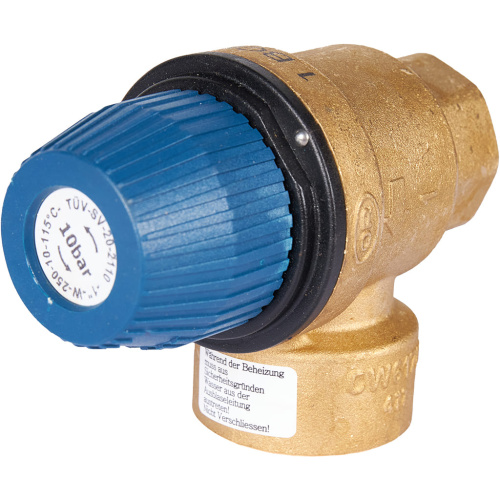 Предохранительный клапан для систем водоснабжения 10 бар 1"x1 1/4" (477.399) STOUT фото в интернет-магазине САНТЕХСИТИ