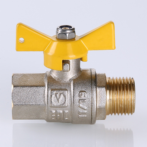 Кран шаровой VALTEC для газа VALGAS 1/2" вн-нар бабочка фото в интернет-магазине САНТЕХСИТИ
