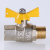 Кран шаровой VALTEC для газа VALGAS 1/2" вн-нар бабочка фото в интернет-магазине САНТЕХСИТИ