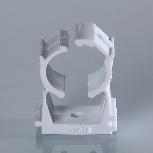 Кронштейн пластиковый самозащелкивающийся 16-20мм фото в интернет-магазине САНТЕХСИТИ