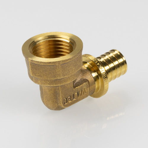 Аксиальный фитинг VALTEC Угол с переходом на вн.р. 16х1/2" фото в интернет-магазине САНТЕХСИТИ