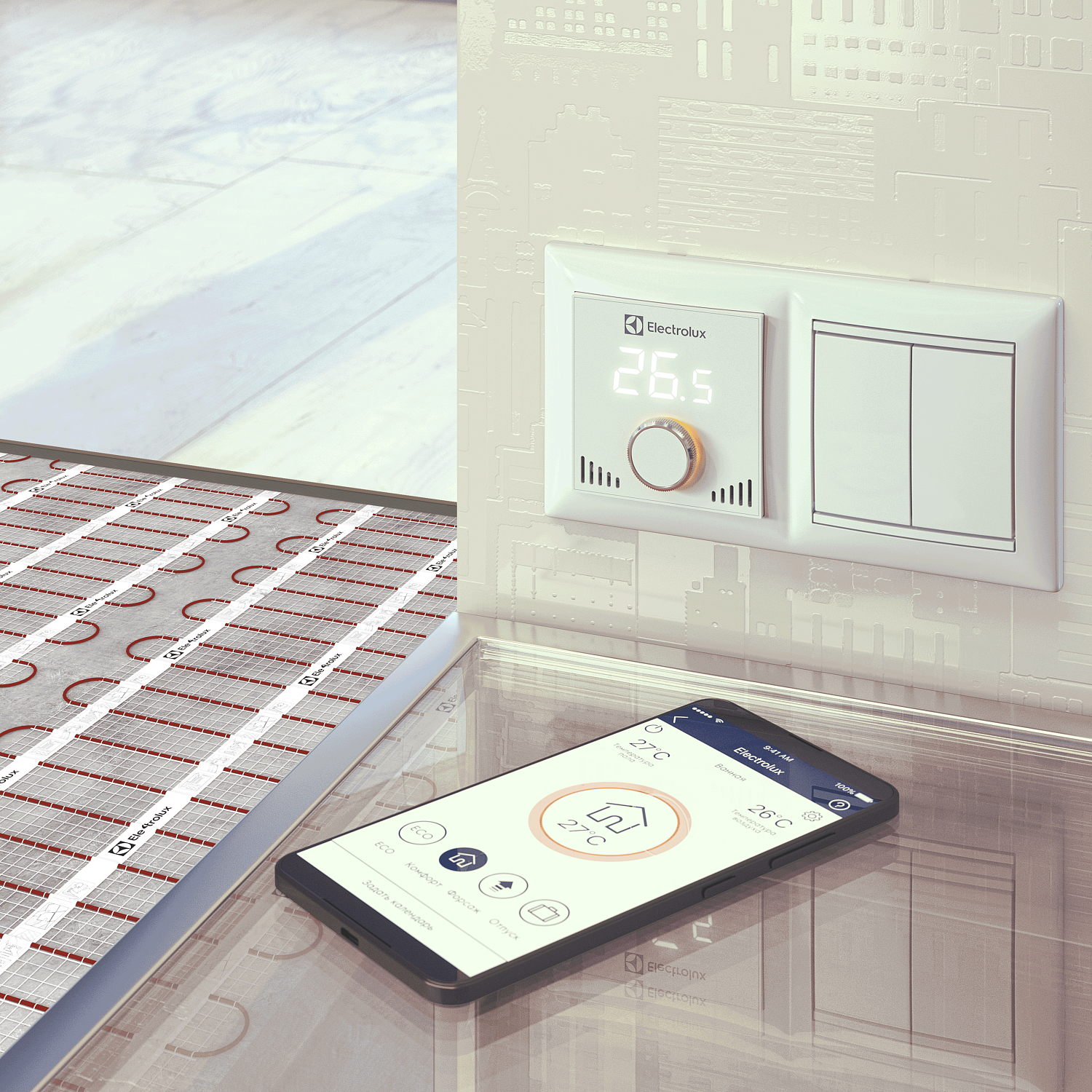 Терморегулятор Electrolux ETS-16 Smart фото в интернет-магазине САНТЕХСИТИ