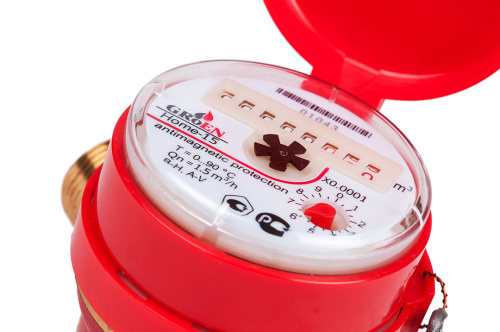 Счетчик воды GROEN для горячей воды 11/2" фото в интернет-магазине САНТЕХСИТИ