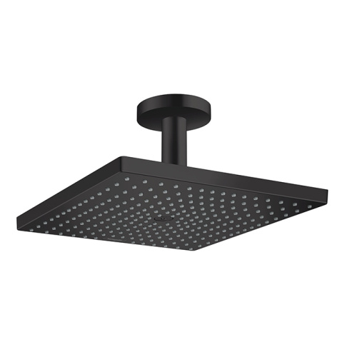 Hansgrohe Raindance Верхний душ, 300х300мм, 1 jet, потолочный держателем, цвет: черный матовый фото в интернет-магазине САНТЕХСИТИ
