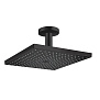 Hansgrohe Raindance Верхний душ, 300х300мм, 1 jet, потолочный держателем, цвет: черный матовый фото в интернет-магазине САНТЕХСИТИ