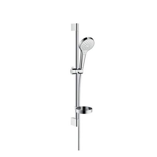 Hansgrohe Croma Select S Var Unica Душевой гарнитур с мыльницой, цвет: хром фото в интернет-магазине САНТЕХСИТИ