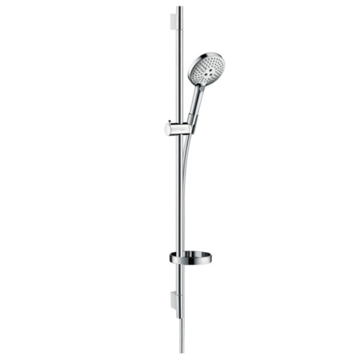 Hansgrohe Raindance Select S Душевой набор: штанга 90см., ручной душ 120, 3jet (Rain, RainAir, WhirlAir), мыльница, шланг, цвет: хром фото в интернет-магазине САНТЕХСИТИ