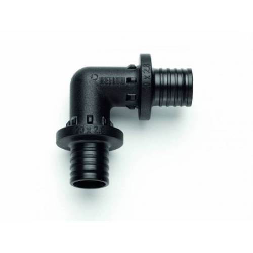 Аксиальный фитинг REHAU Угол 90 20мм фото в интернет-магазине САНТЕХСИТИ