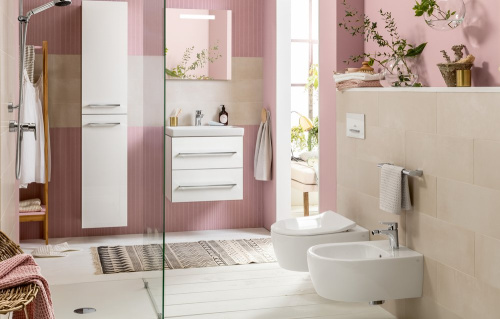 Биде подвесное Villeroy & Boch Avento 54050001 alpin фото в интернет-магазине САНТЕХСИТИ