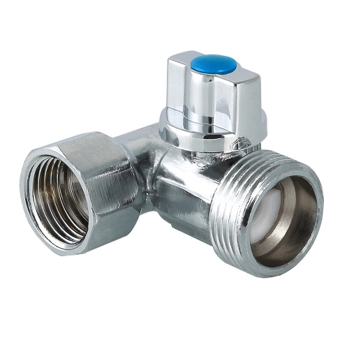 Кран проходной VALTEC для стиральной машины 1/2"х3/4"х1/2 фото в интернет-магазине САНТЕХСИТИ