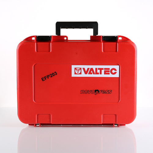Пресс-инструмент электрический VALTEC радиальный EFP203 универсальный (без насадок) в пластиковом ящике фото в интернет-магазине САНТЕХСИТИ