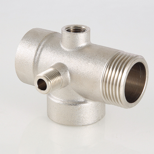 Резьбовой фитинг VALTEC Пятиходовое соединение для насоса, 1"х110 мм фото в интернет-магазине САНТЕХСИТИ