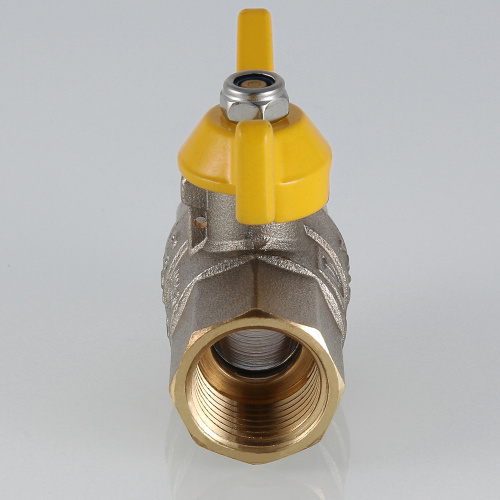 Кран шаровой VALTEC для газа VALGAS 1/2" вн-вн бабочка фото в интернет-магазине САНТЕХСИТИ