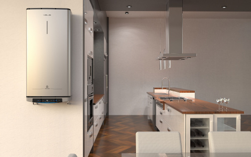 Водонагреватель электрический Ariston ABSE VELIS LUX INOX PW WIFI 80 л (нерж) фото в интернет-магазине САНТЕХСИТИ
