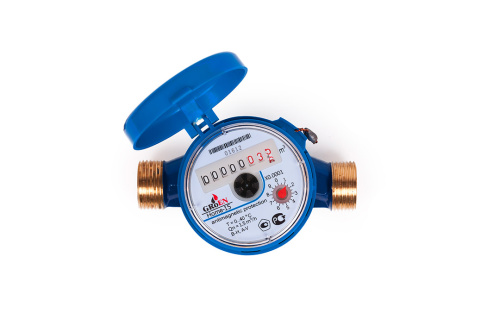 Счетчик воды GROEN для холодной воды 1/2" фото в интернет-магазине САНТЕХСИТИ