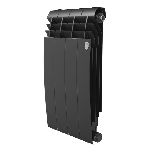 Радиатор биметаллический Royal Thermo BiLiner 500 Noir Sable - 4 секций фото в интернет-магазине САНТЕХСИТИ