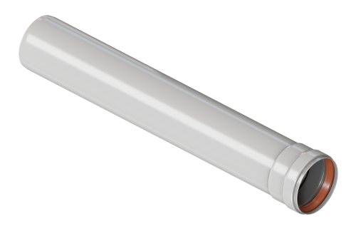 Труба VIVAT D80-0.50м (25) фото в интернет-магазине САНТЕХСИТИ