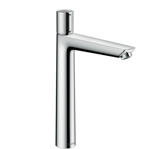 Hansgrohe Talis Select E, Смеситель для раковины, с донным клапаном, Цвет: хром фото в интернет-магазине САНТЕХСИТИ