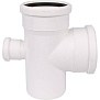 Канализация SINIKON COMFORT (бел.цв, бесшум.) Крестовина 110х110х50х90 фото в интернет-магазине САНТЕХСИТИ