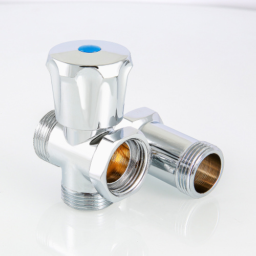 Вентиль-тройник бытовой VALTEC 3/4"х3/4"х3/4" фото в интернет-магазине САНТЕХСИТИ
