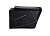 EG633Black-W Подвесной унитаз EvaGold мрамор черно-белый, безободковый, сид. черн. мат. тонкое ДП фото в интернет-магазине САНТЕХСИТИ