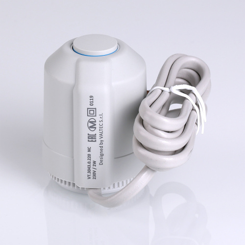 Сервопривод VALTEC 220В нормально открытый VT.TE3043.A.220 фото в интернет-магазине САНТЕХСИТИ