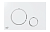Кнопка управления ALCAPLAST для инсталляции, белый-глянец/xром-глянец фото в интернет-магазине САНТЕХСИТИ