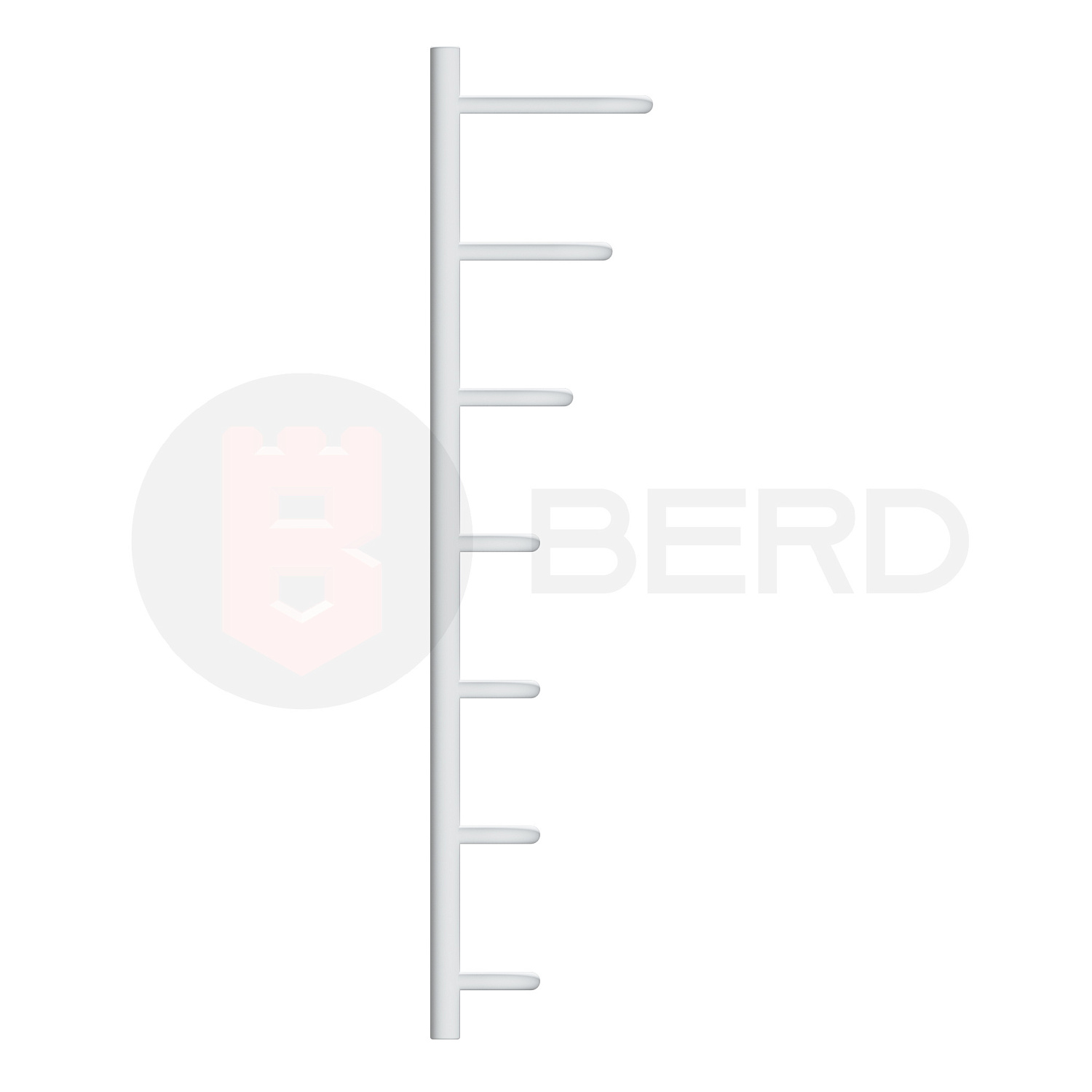 Полотенцесушитель цв. белый мат. F3 60х180 фото в интернет-магазине САНТЕХСИТИ