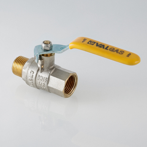 Кран шаровой VALTEC для газа VALGAS 1/2" вн-нар стальная рукоятка фото в интернет-магазине САНТЕХСИТИ
