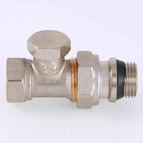 Радиаторный кран VALTEC 1/2" нижний прямой с упл. фото в интернет-магазине САНТЕХСИТИ