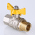 Кран шаровой VALTEC для газа VALGAS 1/2" вн-нар бабочка фото в интернет-магазине САНТЕХСИТИ