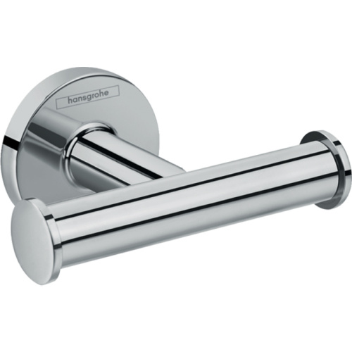 Hansgrohe Logis UA Двойной крючок, подвесной, цвет: хром фото в интернет-магазине САНТЕХСИТИ