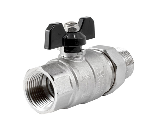 Кран с полусгоном PROFACTOR STRONG 1" прямой фото в интернет-магазине САНТЕХСИТИ