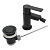Смеситель для биде Rubinetterie Mariani коллекция KALI модель A00493KL12, чёрный матовый фото в интернет-магазине САНТЕХСИТИ