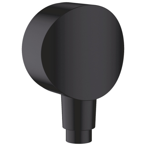 Hansgrohe FixFit Шланговое подсоединение, цвет: черный матовый фото в интернет-магазине САНТЕХСИТИ