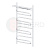 Полотенцесушитель цв. белый мат. F6 60х200 фото в интернет-магазине САНТЕХСИТИ